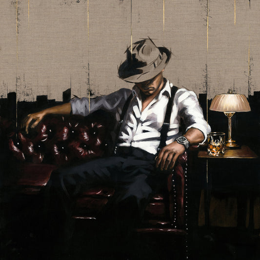 Richard Blunt Sanctuary Hand Embellished Canvas - The Acorn Gallery, Pocklington