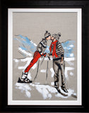 See You On The Slopes ORIGINAL Sketch by Richard Blunt