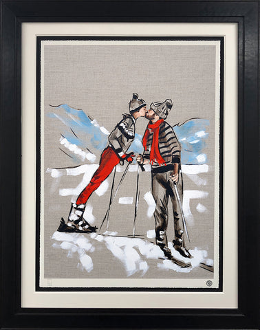 See You On The Slopes Sketch by Richard Blunt