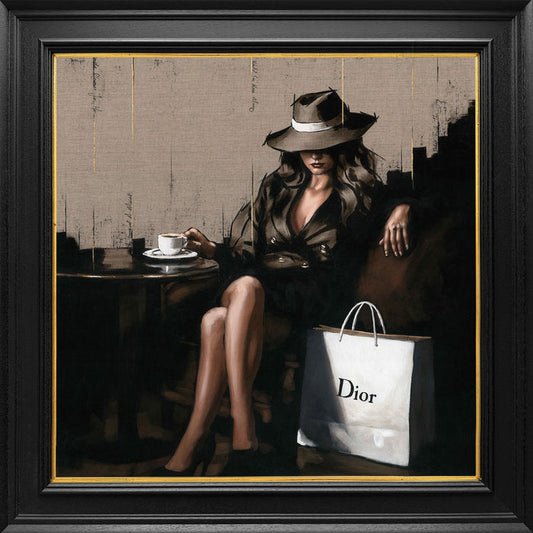 Richard Blunt Simple Pleasures Hand Embellished Canvas Framed - The Acorn Gallery, Pocklington