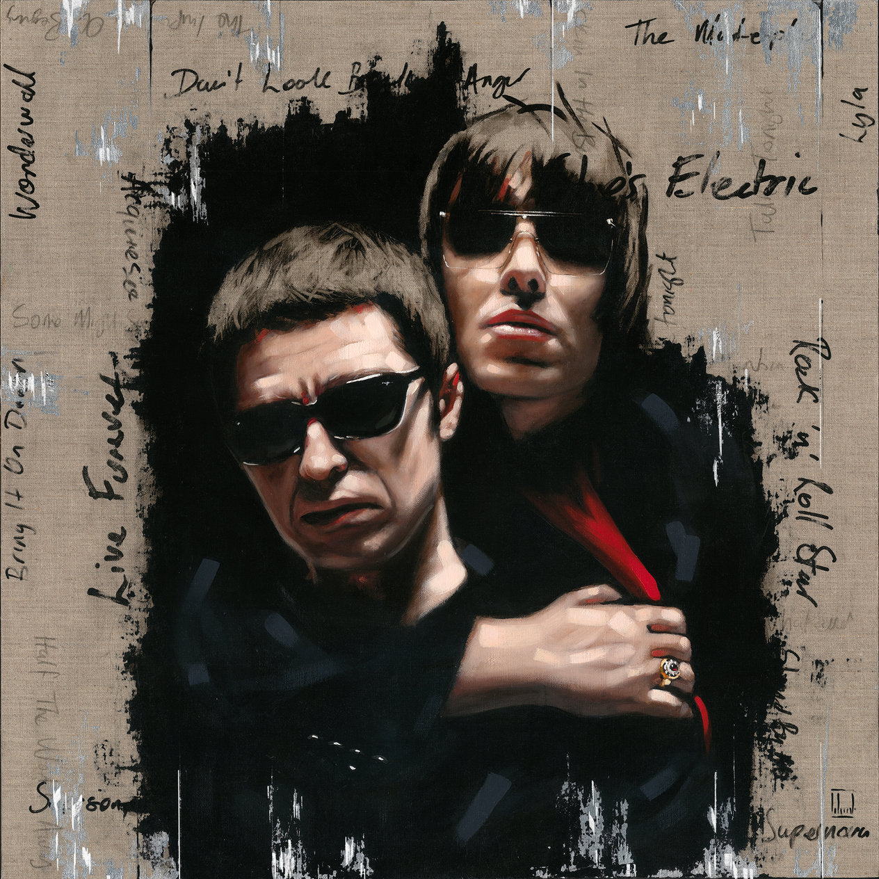 The Masterplan Hand Embellished Canvas Edition by Richard Blunt - available framed with free UK delivery from The Acorn Gallery, Pocklington. Shop online or call us on 01759 307652.