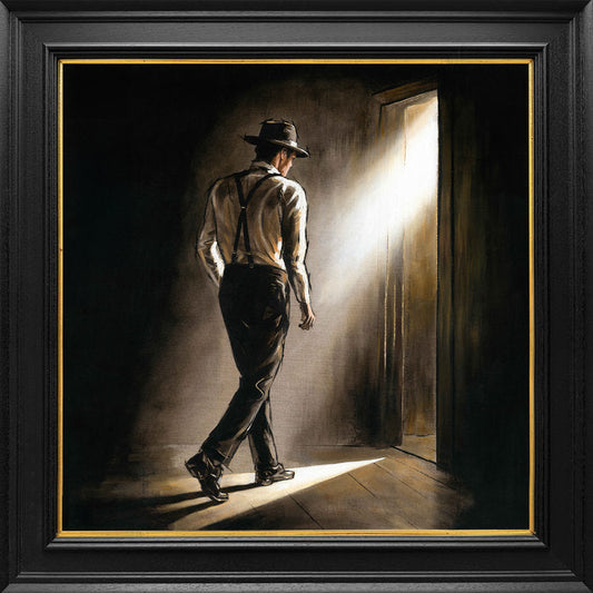 Richard Blunt The Way Hand Embellished Canvas - The Acorn Gallery, Pocklington