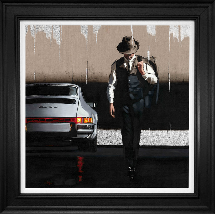 Richard Blunt Road To Greatness Platinum Canvas - The Acorn Gallery, Pocklington