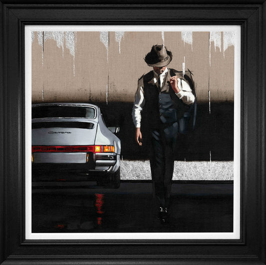 Richard Blunt Road To Greatness Platinum Canvas - The Acorn Gallery, Pocklington