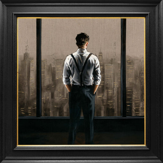 Richard Blunt The Summit Hand Embellished Canvas - The Acorn Gallery, Pocklington