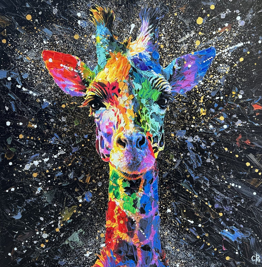 Robert Cox Cloud Grazer Hand Embellihsed Giclee Box Canvas available from The Acorn Gallery, Pocklington