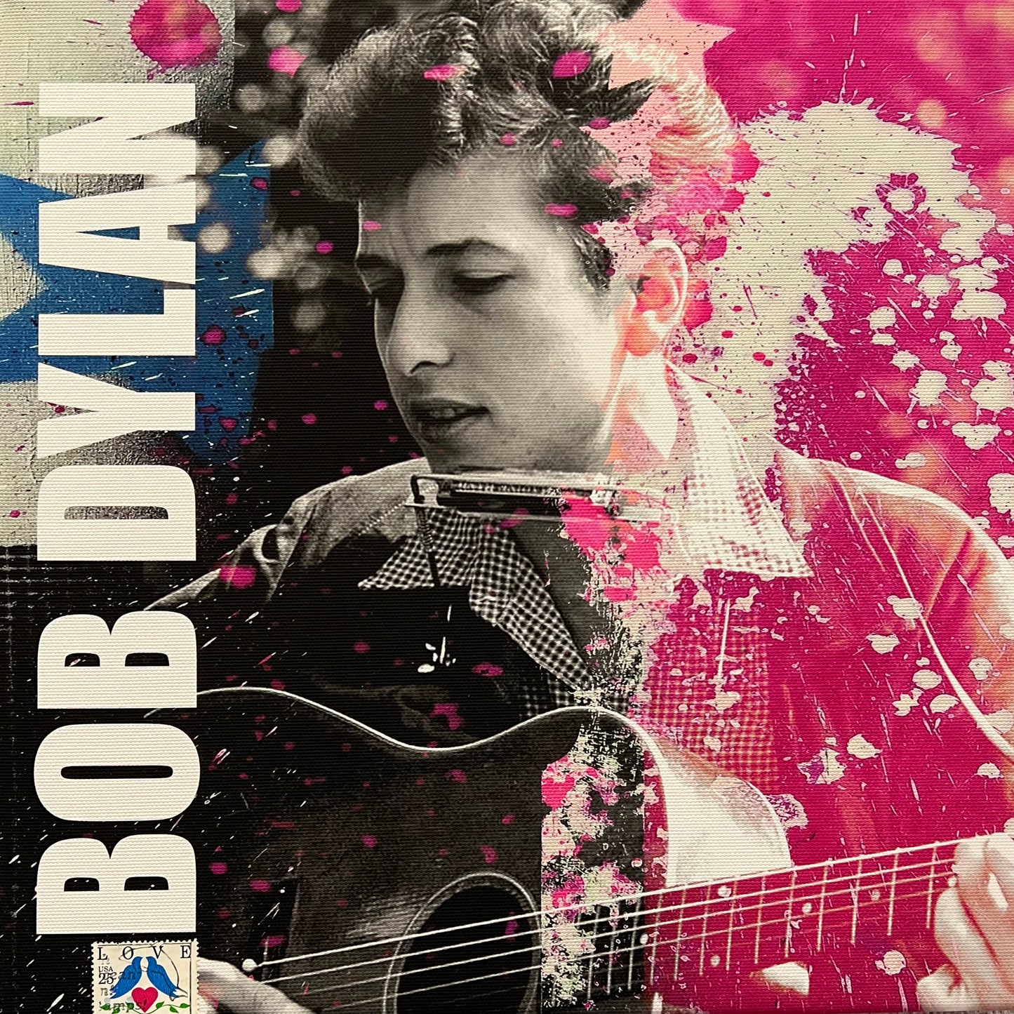 Bob Dylan canvas print by Smike at The Acorn Gallery. Celebrate your favourite icons and Bring Your Life to Life! Choose yours today. Order Online. Start Your Collection Now.