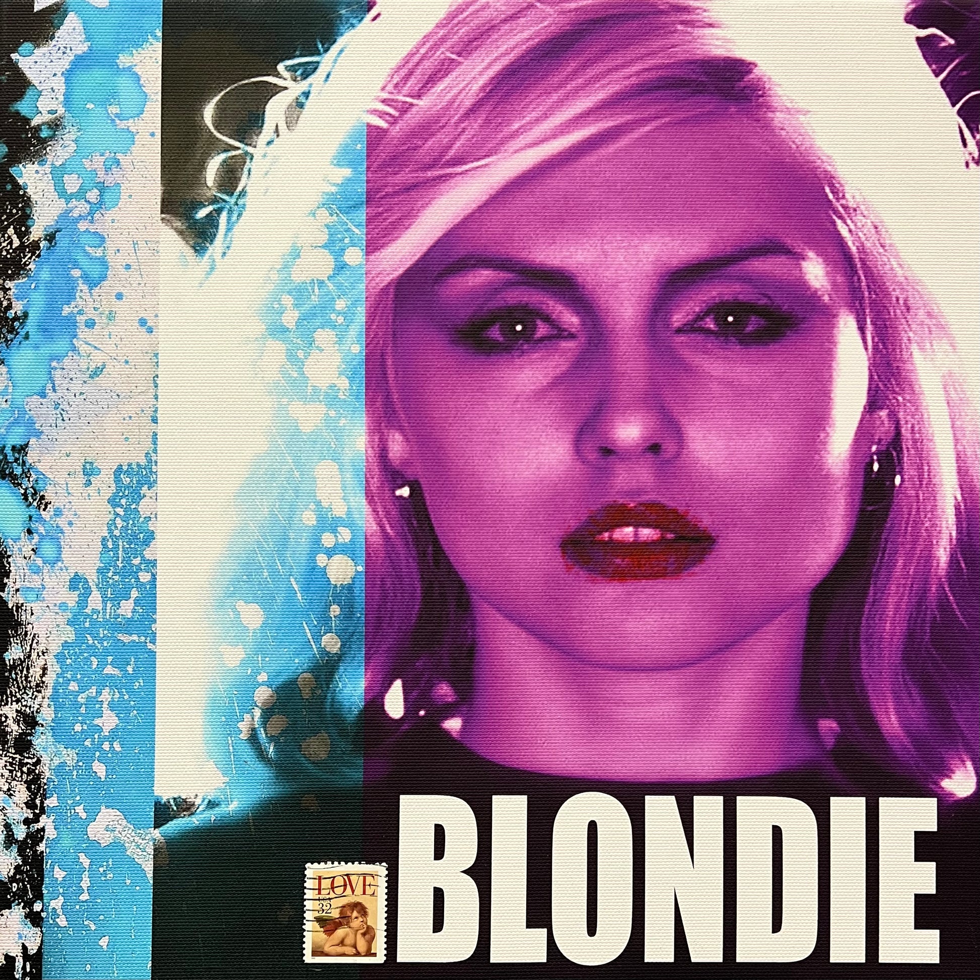 Blondie canvas print by Smike at The Acorn Gallery. Celebrate your favourite icons and Bring Your Life to Life! Choose today. Order Online. Start Your Collection Now. 