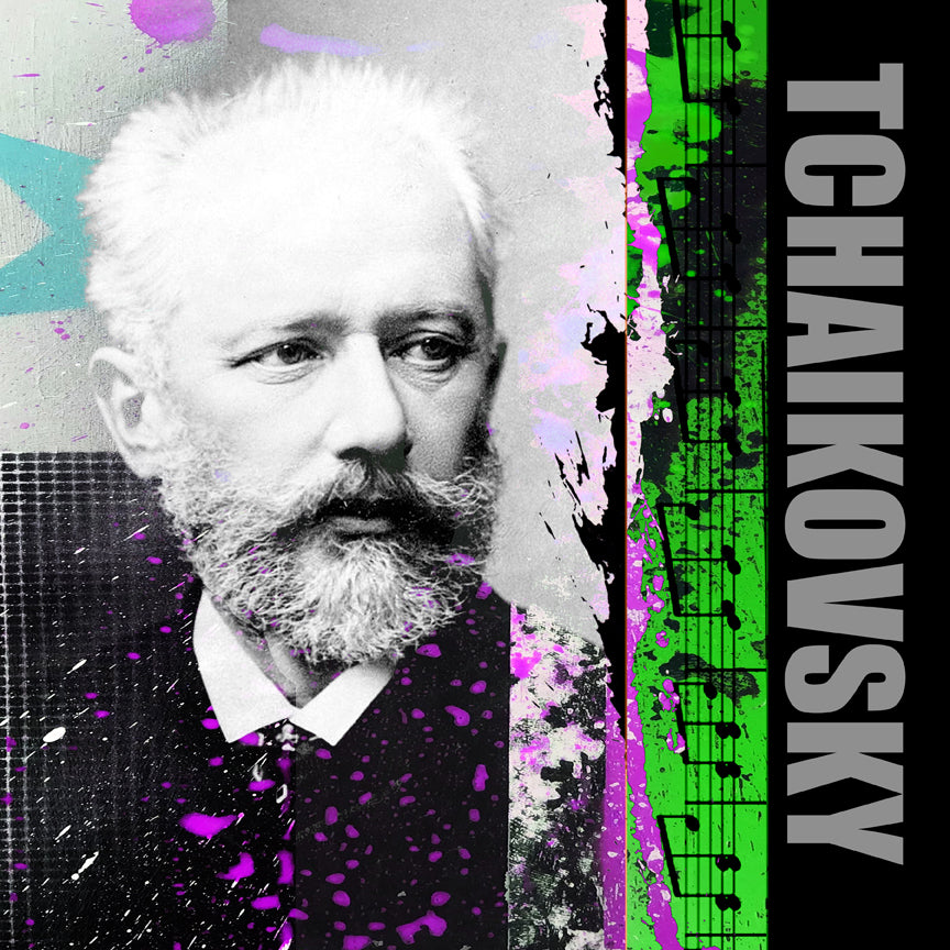 Tchaikovsky canvas print by Smike at The Acorn Gallery. Celebrate your favourite icons and Bring Your Life to Life! Choose today. Order Online. Start Your Collection Now. Call 01759 307652.