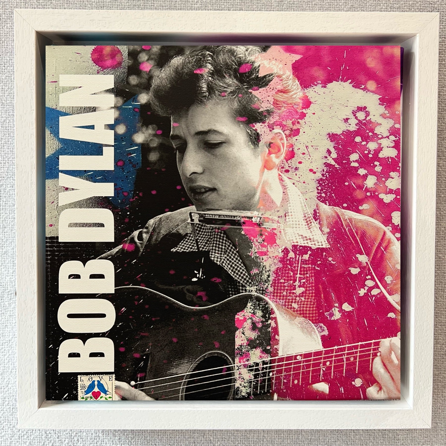 Bob Dylan canvas print by Smike at The Acorn Gallery. Celebrate your favourite icons and Bring Your Life to Life! Choose yours today. Order Online. Start Your Collection Now.