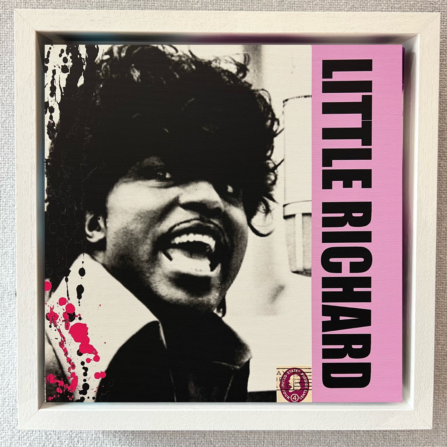 Little Richard canvas print at The Acorn Gallery. Celebrate your favourite icons and Bring Your Life to Life! Choose Online Now. Start Your Collection Today