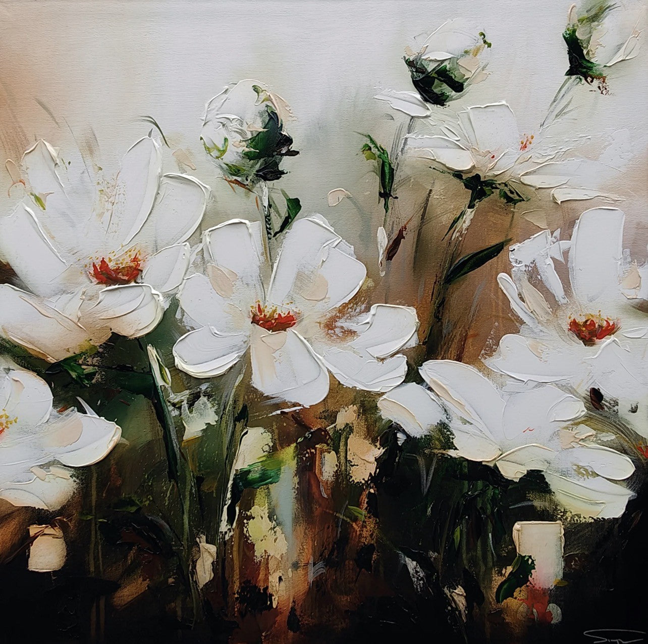 Stephen Simpson Whispering Blossoms Original - The Acorn Gallery, Pocklington