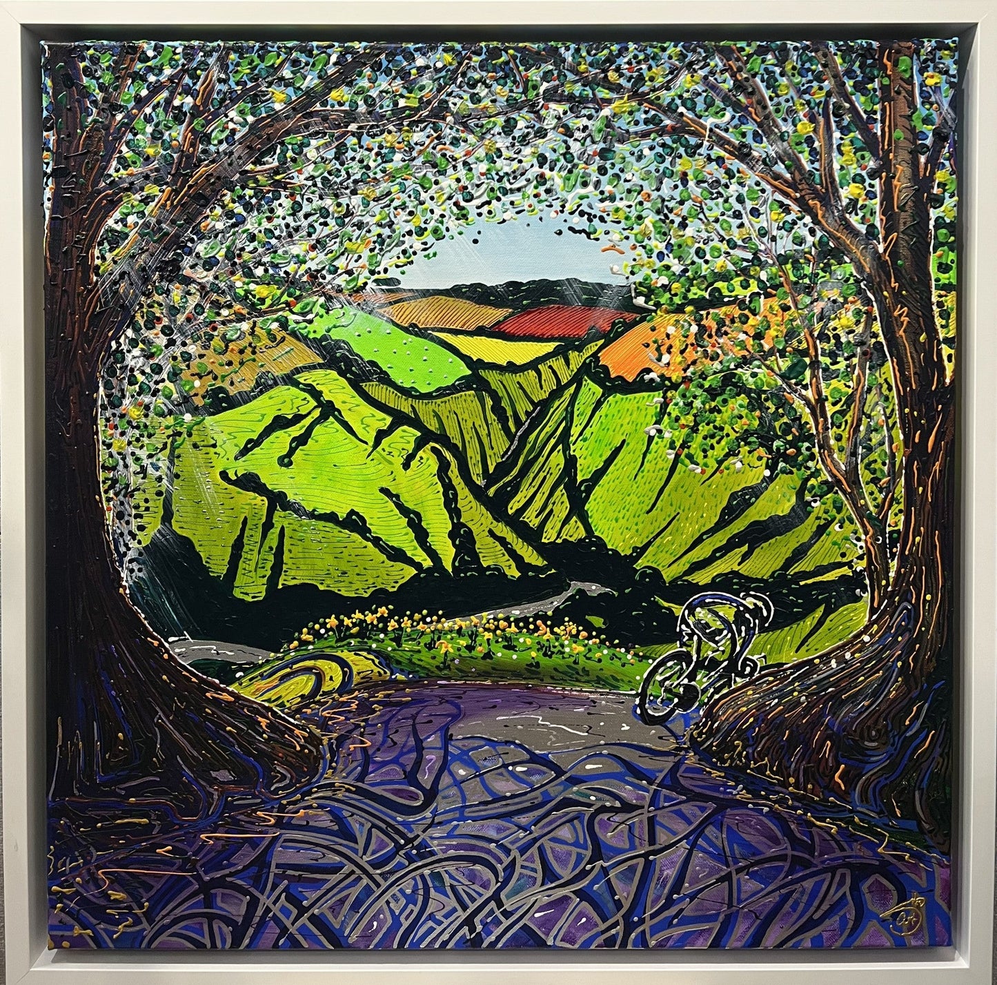 Stuart Storey Into The Great Wide Open ORIGINAL - The Acorn Gallery, Pocklington