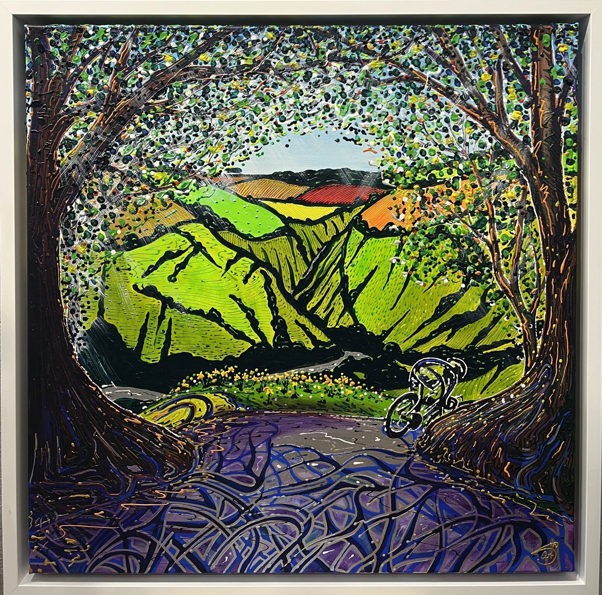 Stuart Storey Into The Great Wide Open ORIGINAL - The Acorn Gallery, Pocklington