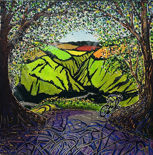 Stuart Storey Into The Great Wide Open ORIGINAL - The Acorn Gallery, Pocklington