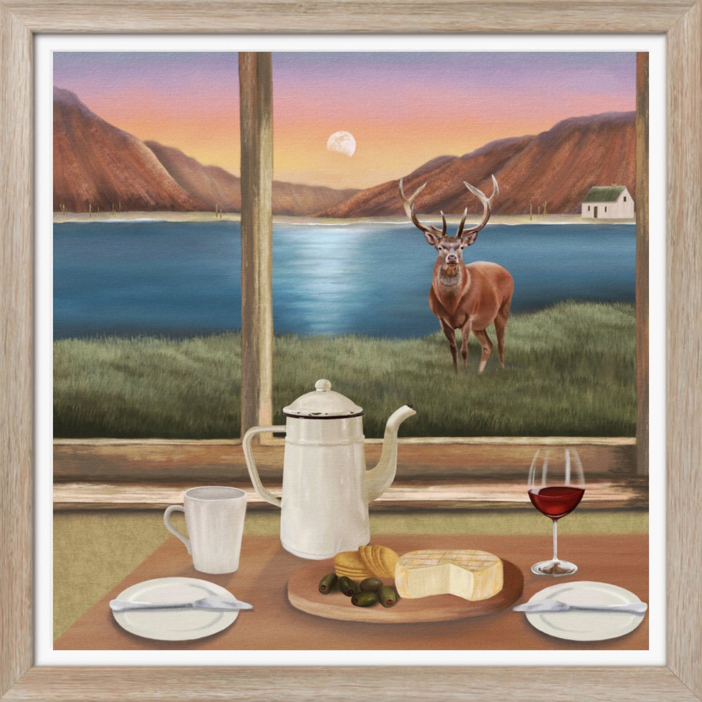 Shanna Stirling Highland Sunset - The Acorn Gallery, Pocklington