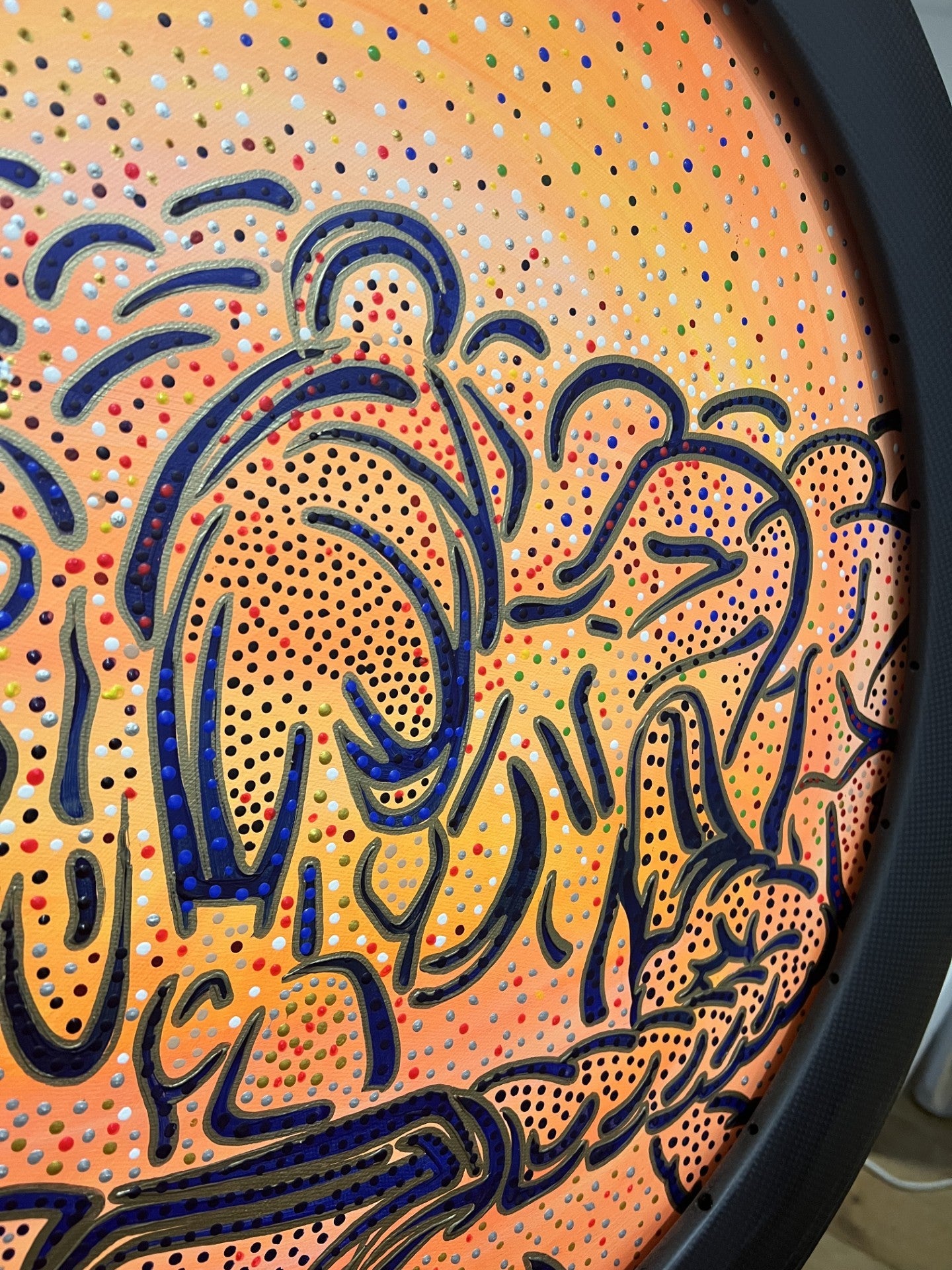 Stuart Storey In The Bunch ORIGINAL - The Acorn Gallery, Pocklington