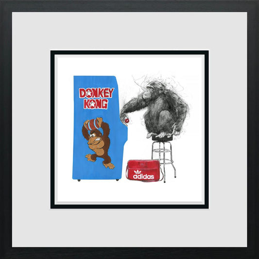 Scott Tetlow Donkey Kong Miniature - The Acorn Gallery, Pocklington