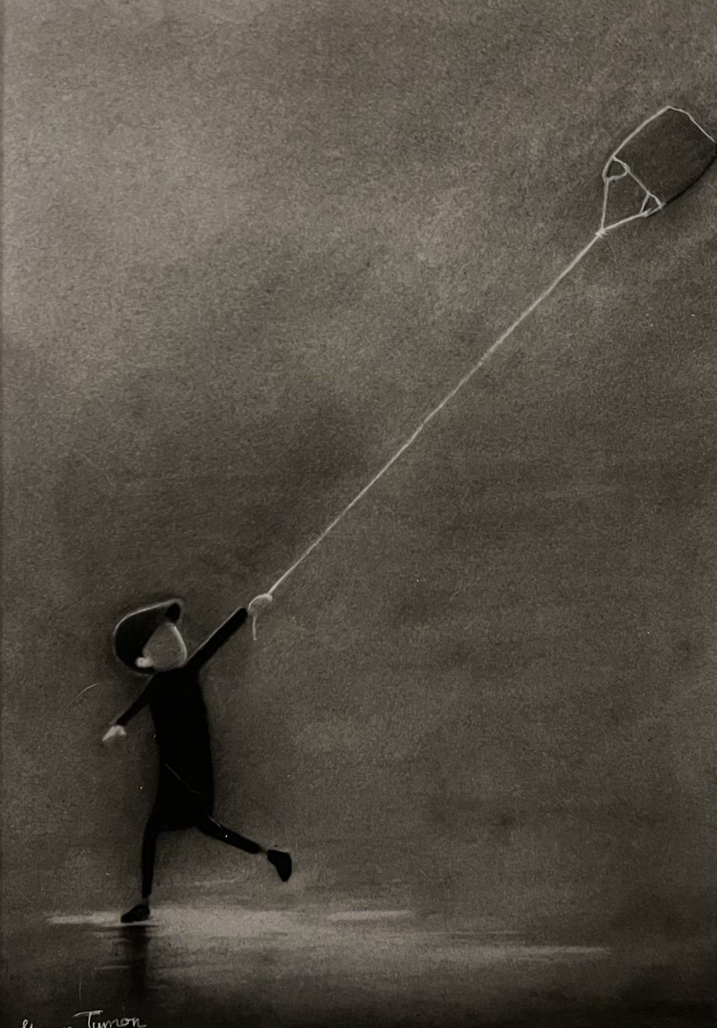 Shaun Tymon It's A Blustery Day Original - The Acorn Gallery, Pocklington