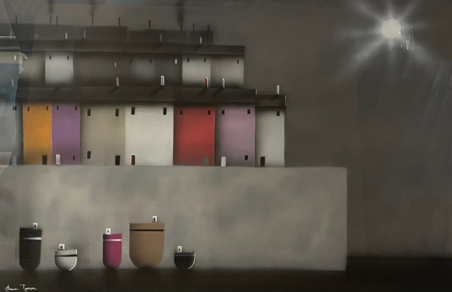 Shaun Tymon Silent Windows Original - The Acorn Gallery, Pocklington