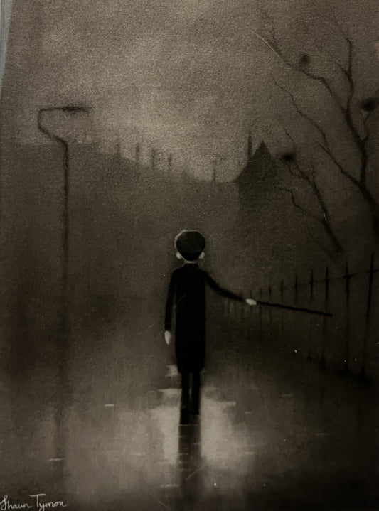 Shaun Tymon The Bored Walk Original - The Acorn Gallery, Pocklington