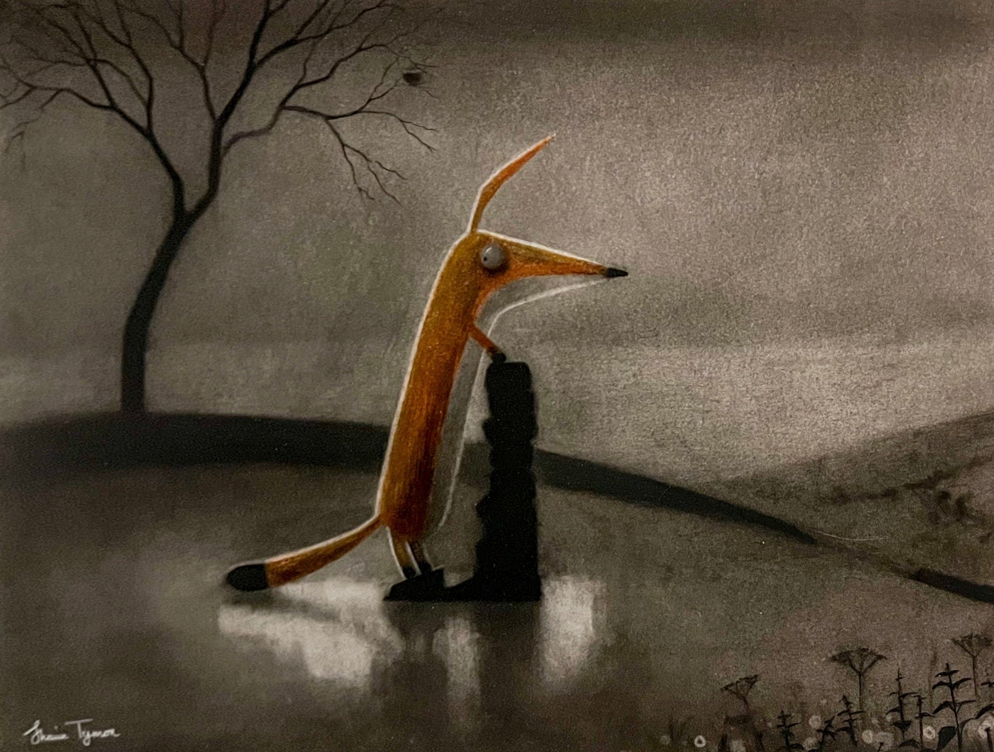 Shaun Tymon The Hill Belongs To Me Original - The Acorn Gallery, Pocklington