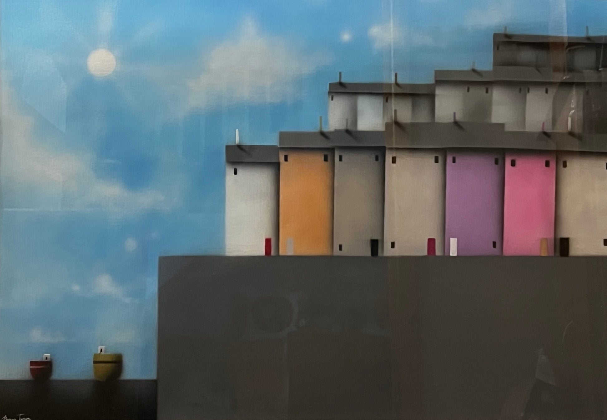 Shaun Tymon Whispers Along The Quay Original - The Acorn Gallery, Pocklington