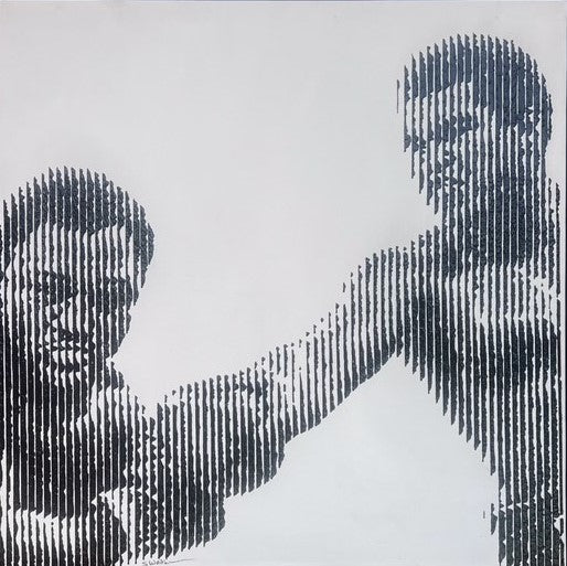 Mohammed Ali Original Painting by Sandra Wadkin at The Acorn Gallery, Pocklington