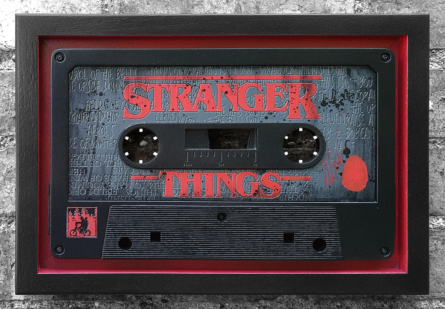 Rob Bishop Stranger Things Season 1 Small Cassette - The Acorn Gallery, Pocklington