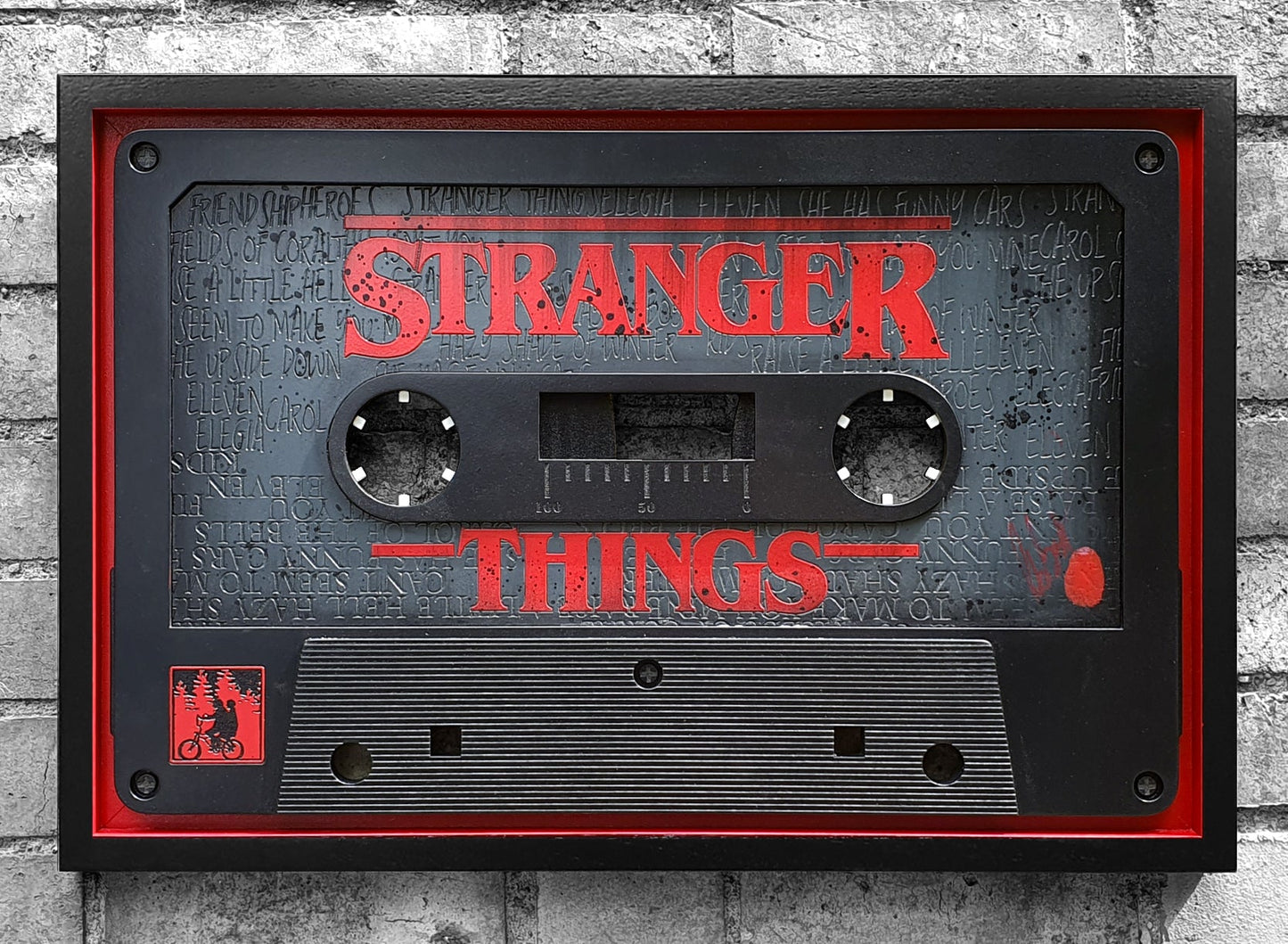 Rob Bishop Stranger Things Season 1 Medium Cassette - The Acorn Gallery, Pocklington