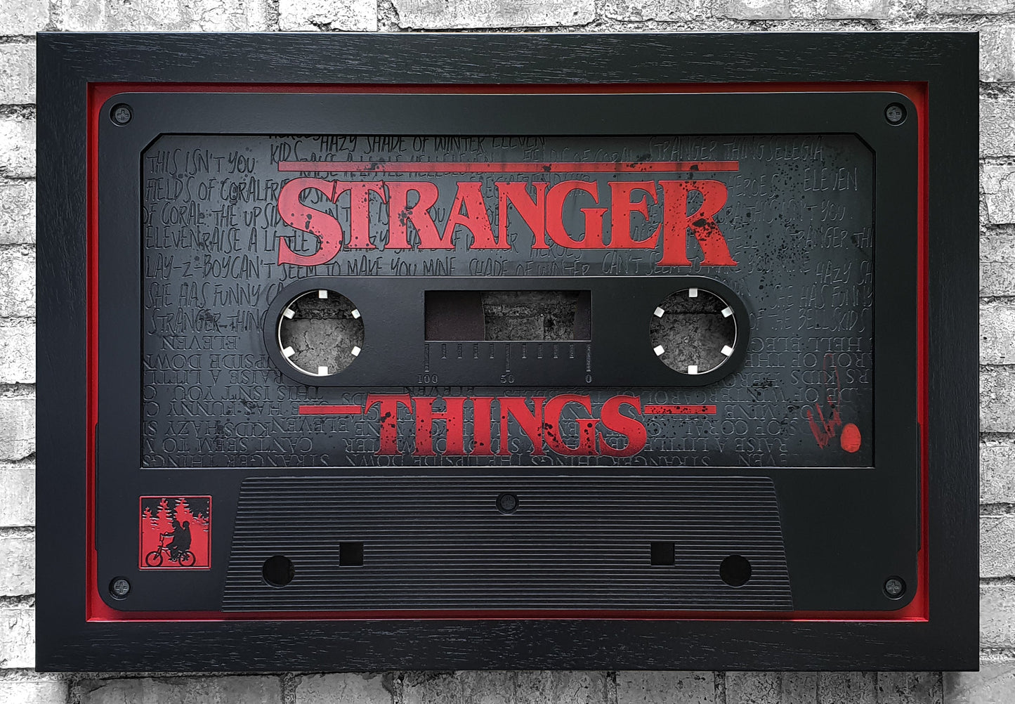 Rob Bishop Stranger Things Season 1 Large Cassette - The Acorn Gallery, Pocklington
