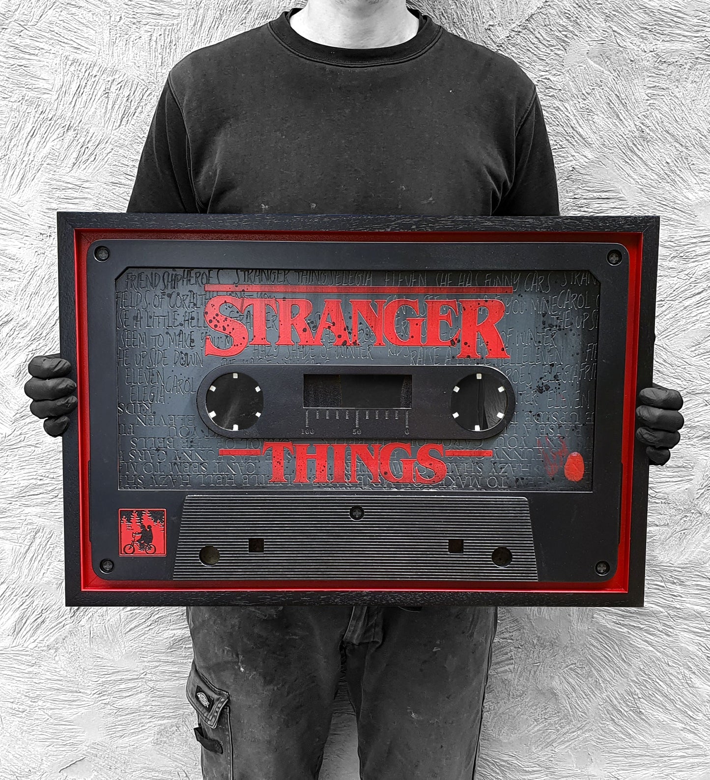 Rob Bishop Stranger Things Season 1 Medium Cassette - The Acorn Gallery, Pocklington