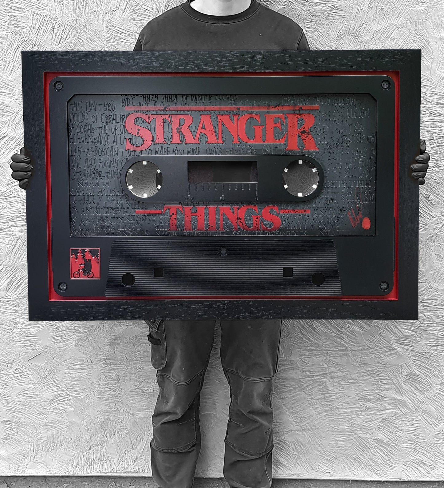 Rob Bishop Stranger Things Season 1 Large Cassette - The Acorn Gallery, Pocklington
