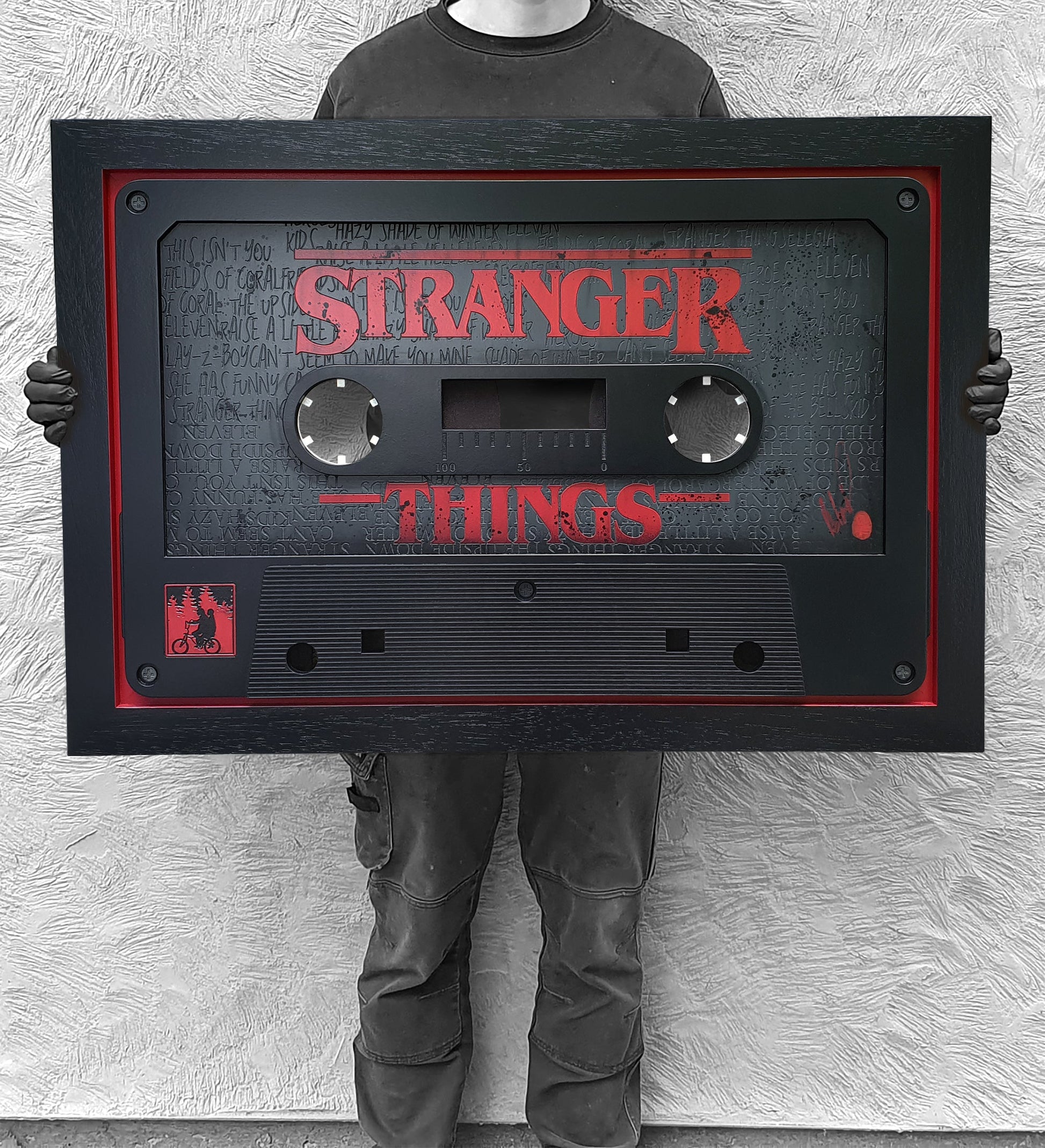 Rob Bishop Stranger Things Season 1 Large Cassette - The Acorn Gallery, Pocklington