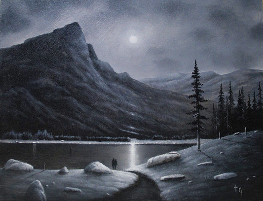 By The Light Of The Silvery Moon ORIGINAL by Tony Gittins NEW