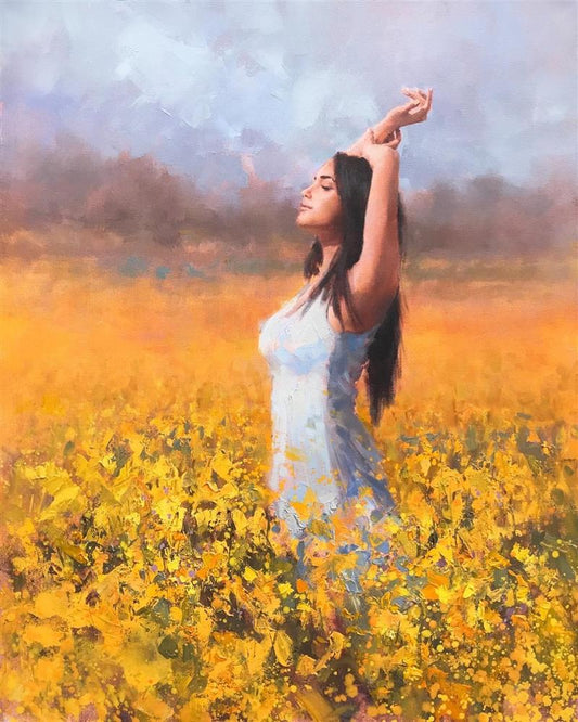 Tony Hinchliffe Cinnamon Clouds Original - The Acorn Gallery, Pocklington