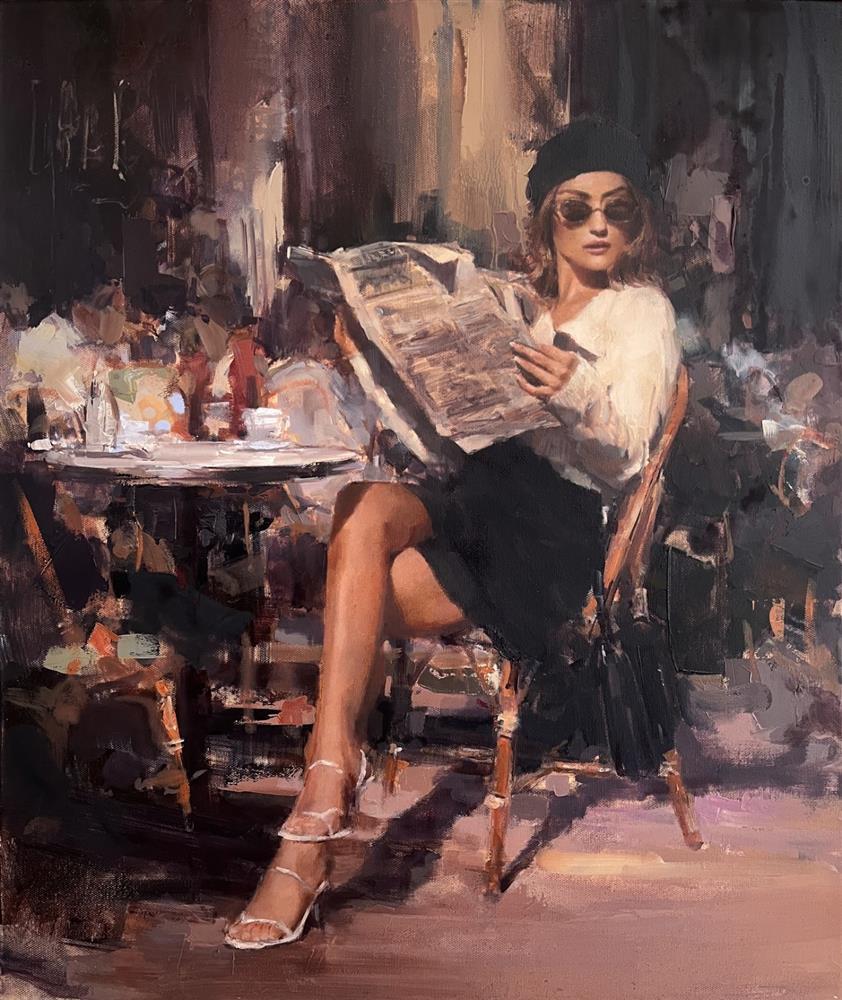 Tony Hinchliffe The Light Of Day Canvas - The Acorn Gallery, Pocklington