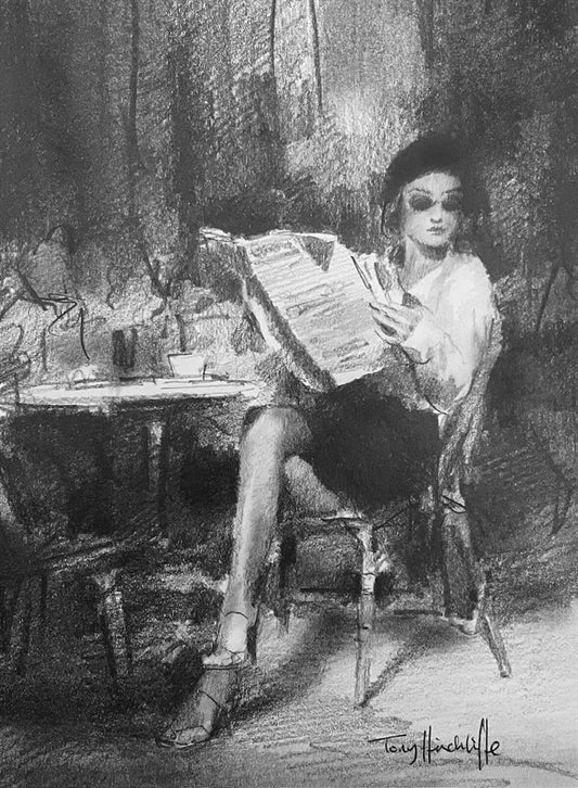 Tony Hinchliffe The Light Of Day Original Study - The Acorn Gallery, Pocklington