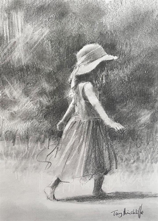 Tony Hinchliffe Treasure Hunt Original Study - The Acorn Gallery, Pocklington