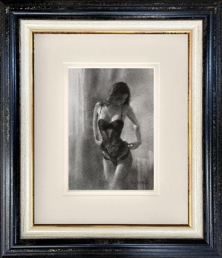 Tony Hinchliffe Whispers In The Dark Original Study - The Acorn Gallery, Pocklington