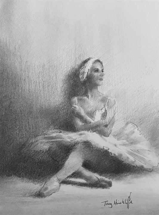 Tony Hinchliffe Wishful Thinking Original Study - The Acorn Gallery, Pocklington