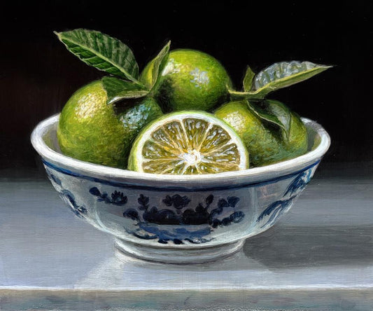 Limes In A Bowl ORIGINAL by Tony Owens