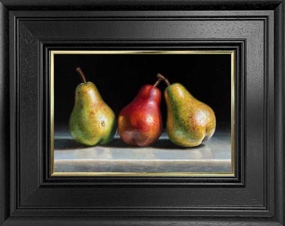 Pears On Marble ORIGINAL by Tony Owens