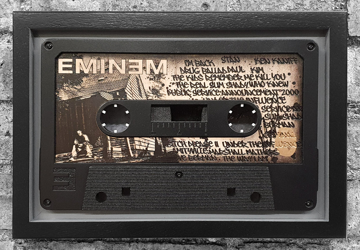 Rob Bishop Marshall Mathers LP Small Cassette - The Acorn Gallery, Pocklington