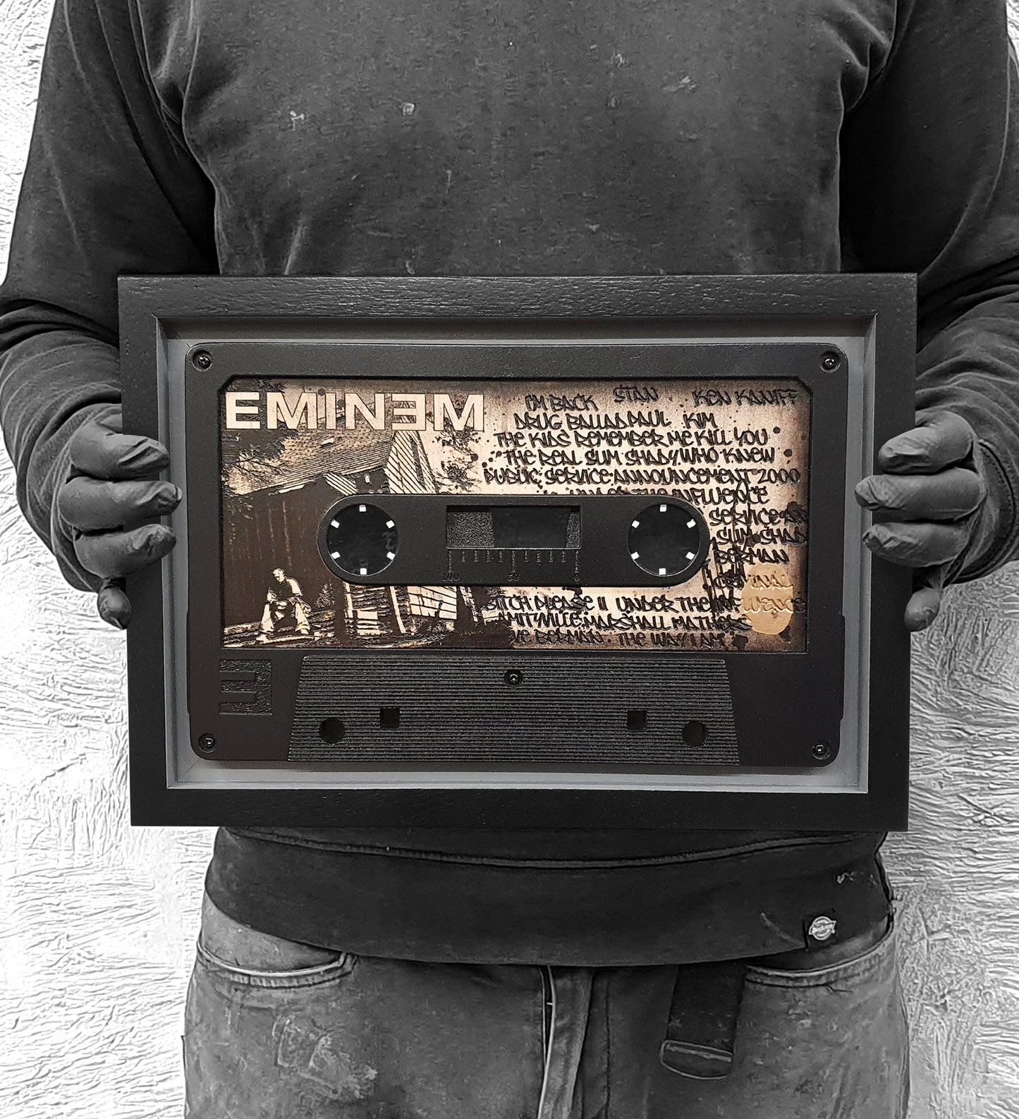 Rob Bishop Marshall Mathers LP Small Cassette - The Acorn Gallery, Pocklington