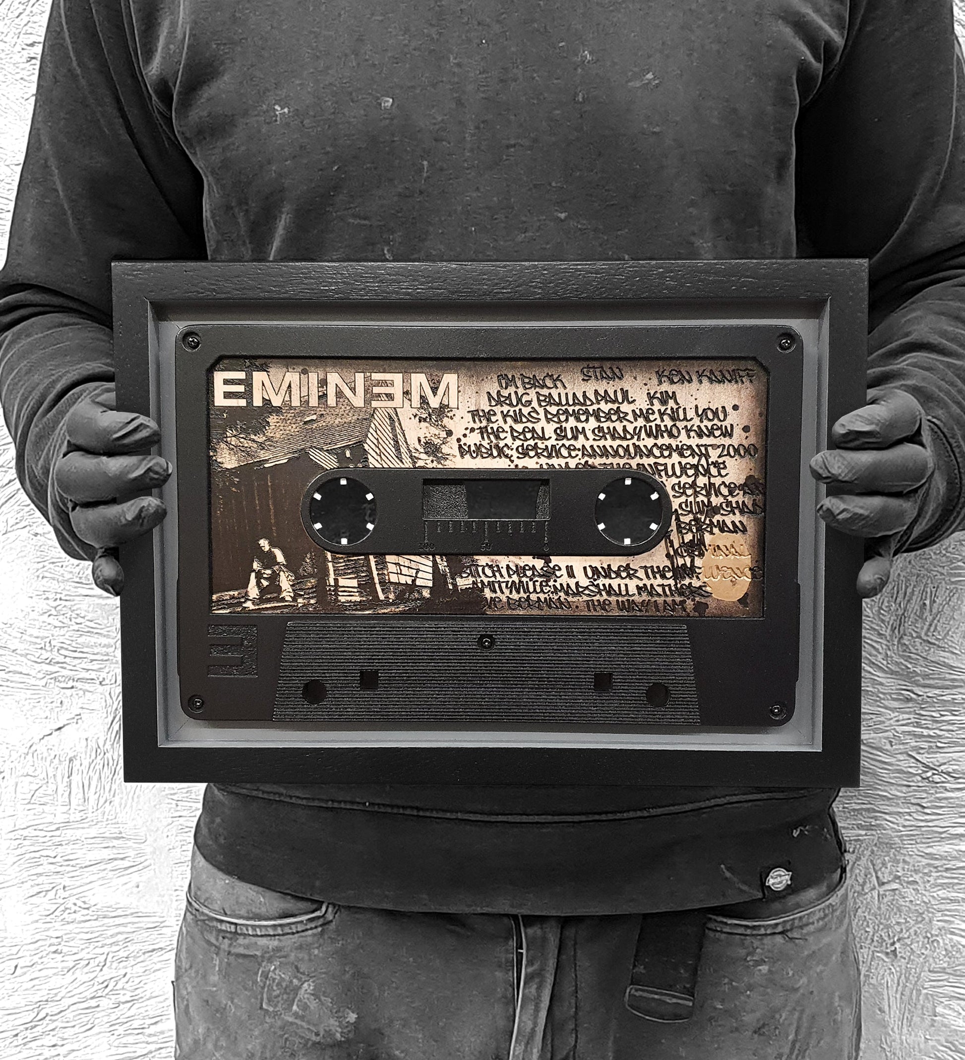 Rob Bishop Marshall Mathers LP Small Cassette - The Acorn Gallery, Pocklington