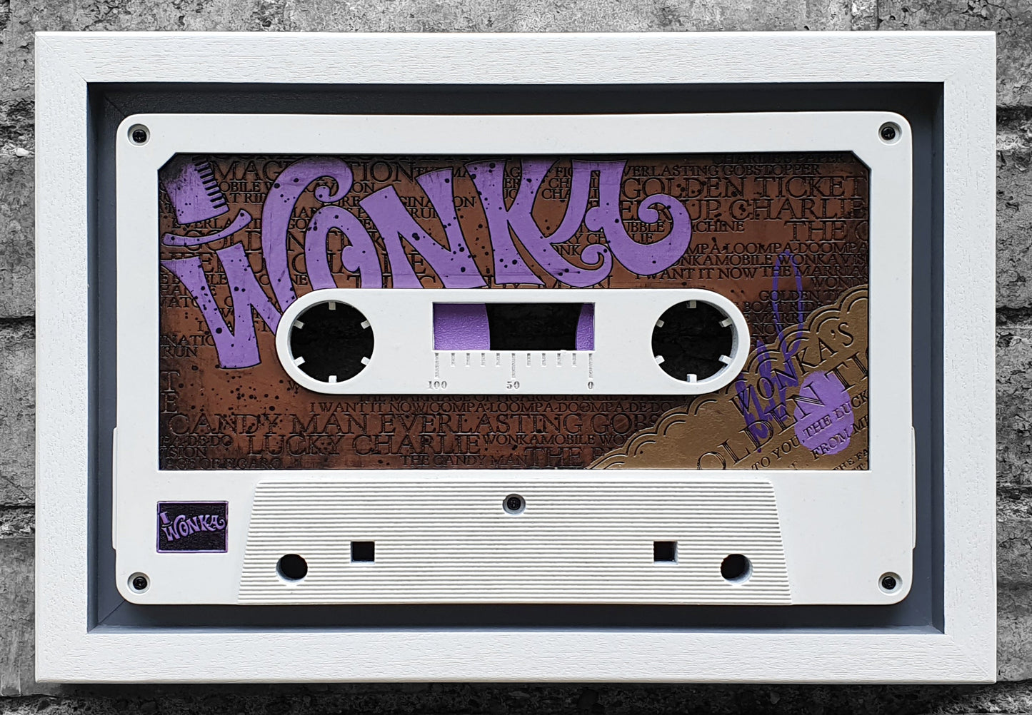 Rob Bishop Willy Wonka Small Cassette - The Acorn Gallery, Pocklington
