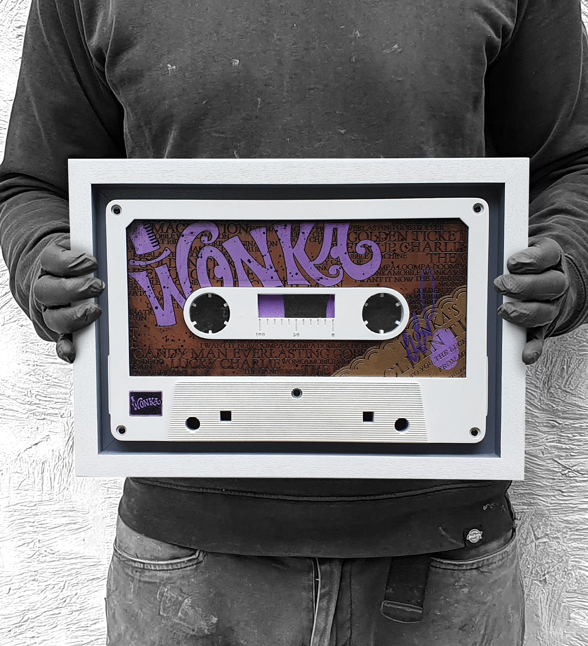 Rob Bishop Willy Wonka Small Cassette - The Acorn Gallery, Pocklington