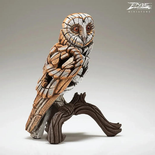 Barn Owl Miniature by Edge Sculpture