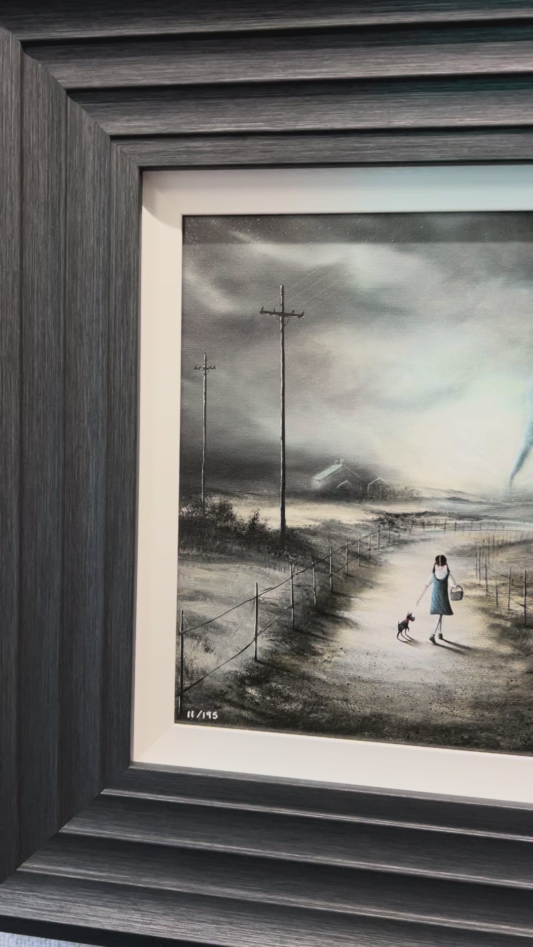 Whirlwind to Oz Framed Print by Danny Abrahams. Available from The Acorn Gallery in Pocklington. Visit us or shop online. UK Delivery. Call 01759 307652. 